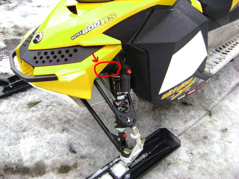 Lower A arm brace MXZX Race Sleds DOOTalk Forums